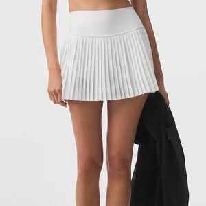 Alo Yoga Grand Slam Tennis Skirt White
